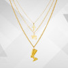 Collier femme d'Egypte acier inoxydable