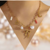 Collier Noeud Etoile acier inoxydable