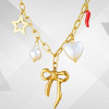 Collier Noeud Etoile acier inoxydable