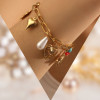 Bracelet cœur acier inoxydable