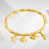 Bracelet fruit de mer acier inoxydable