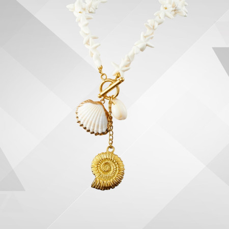 Collier Trésor d’Écume acier inoxydable