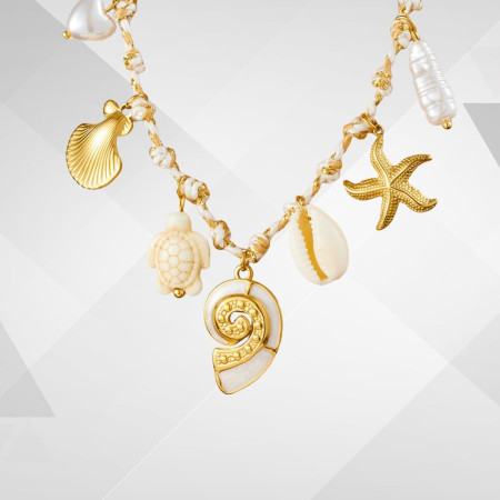 Collier rivage sacré acier inoxydable