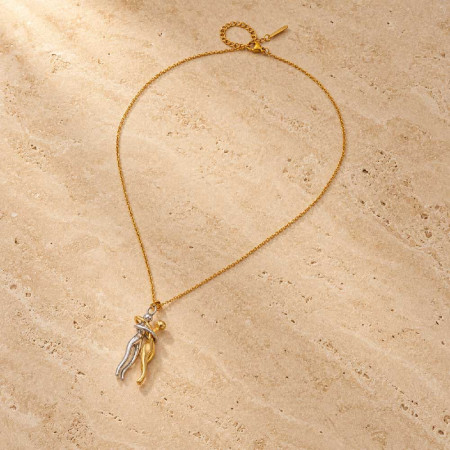 Couple - Collier premium acier inoxydable